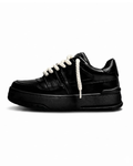 Crulan Sneaker +4cm 厚底スニーカー 黒 ベージュ メンズ レディース