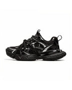 Caldis Sneaker +6cm 厚底スニーカー 黒 シルバー メンズ レディース