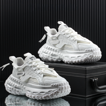 STITCHING LETTER PLATFFOM SNEAKER