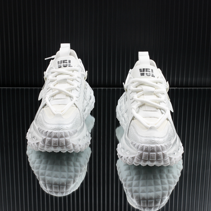 STITCHING LETTER PLATFFOM SNEAKER