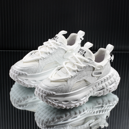 STITCHING LETTER PLATFFOM SNEAKER