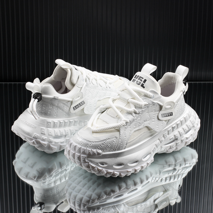 STITCHING LETTER PLATFFOM SNEAKER