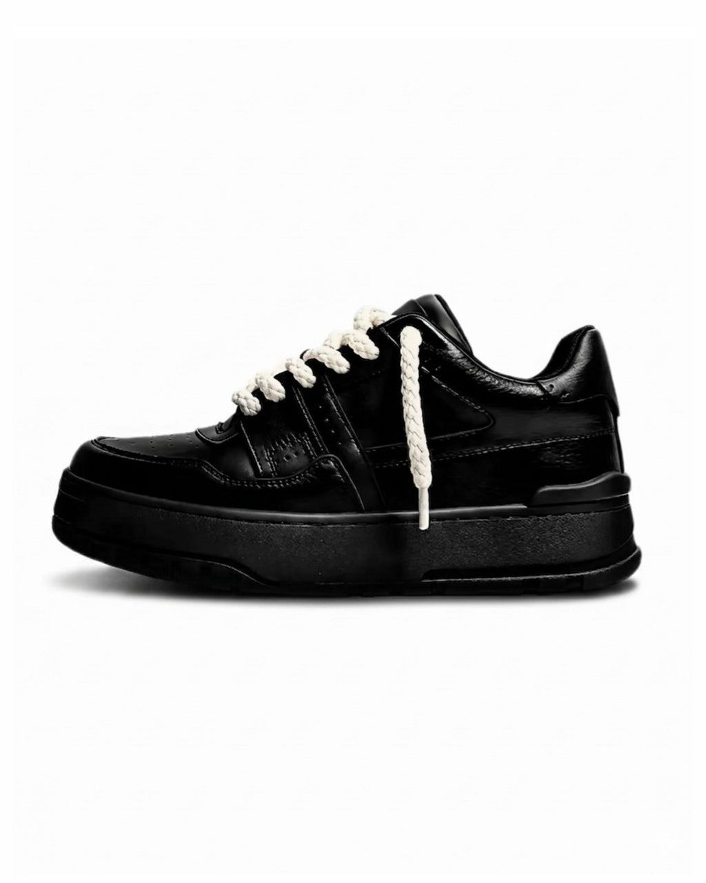 Crulan Sneaker +4cm 厚底スニーカー 黒 ベージュ メンズ レディース