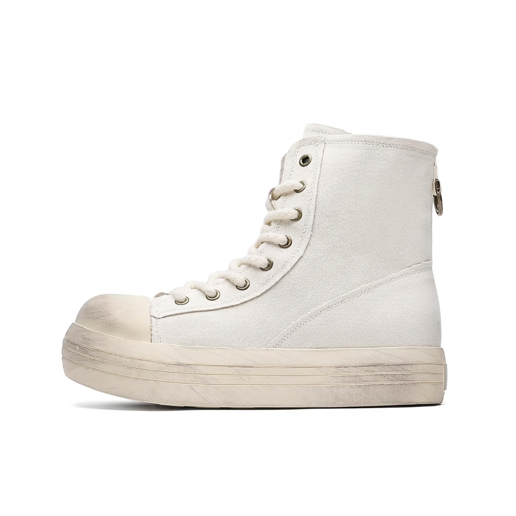 Vintage-Style Sneaker +5cm