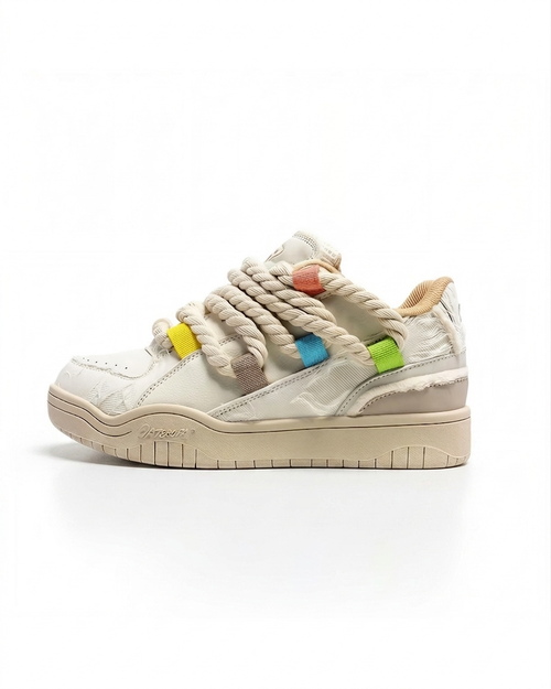 Pendral Sneaker +5cm｜厚底ロー スニーカー 白 メンズ レディース