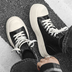 Luxury medium top sneaker +10cm