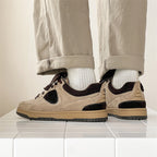 Suede Panel Sneaker +4cm