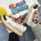 Curb Lace Sneaker +4cm