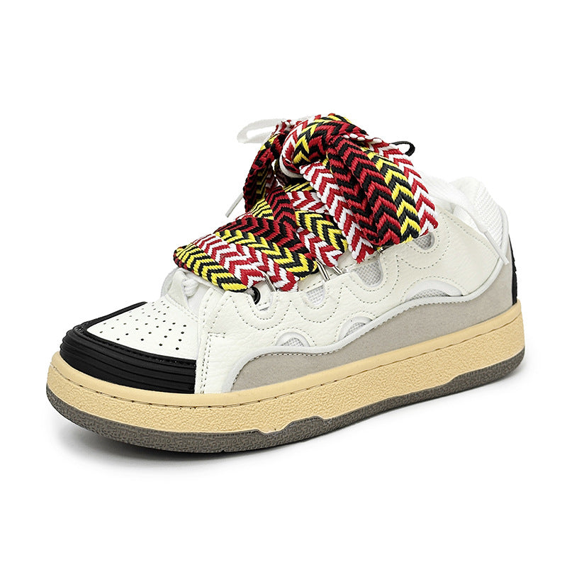 Curb Lace Sneaker +4cm