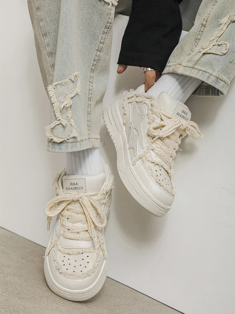 CHALK ROPELACE SNEAKER