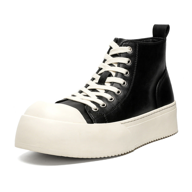 Luxury medium top sneaker +10cm