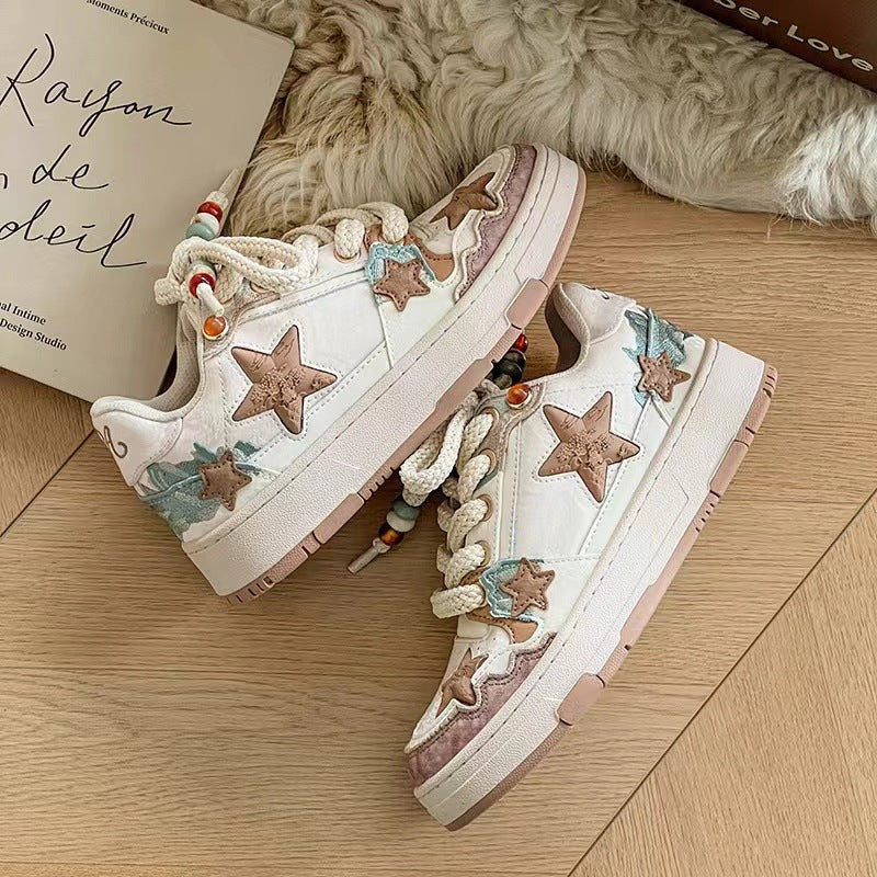 Star Patch Sneaker +5cm