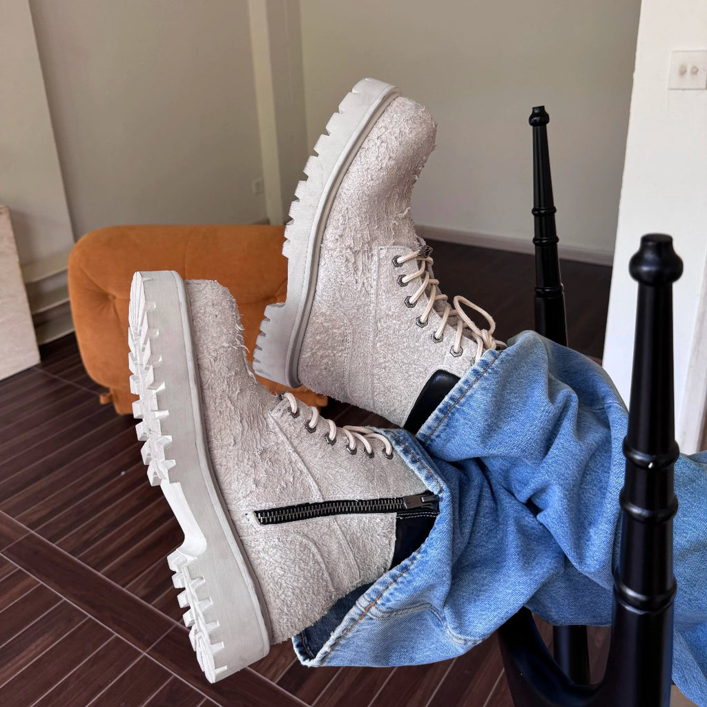 Drubal Combat Boots 厚底ブーツ 詳細画像 6