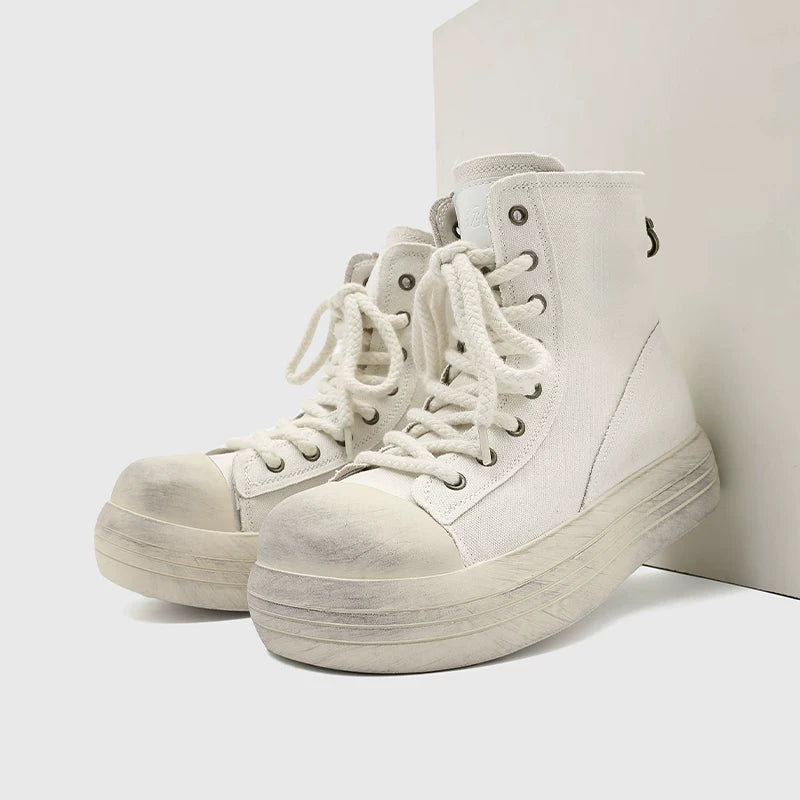 Sunjamoru Sneaker 厚底ハイカット スニーカー 詳細画像 4