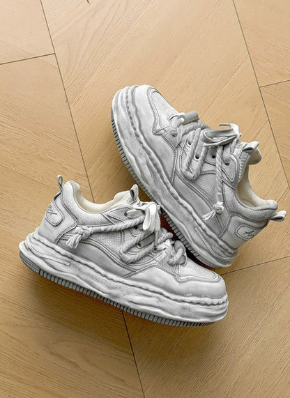 PLATFORM DIRTY ROPE SHOES