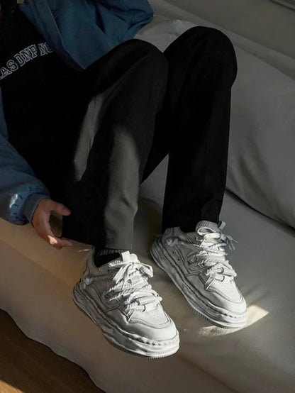 PLATFORM DIRTY ROPE SHOES