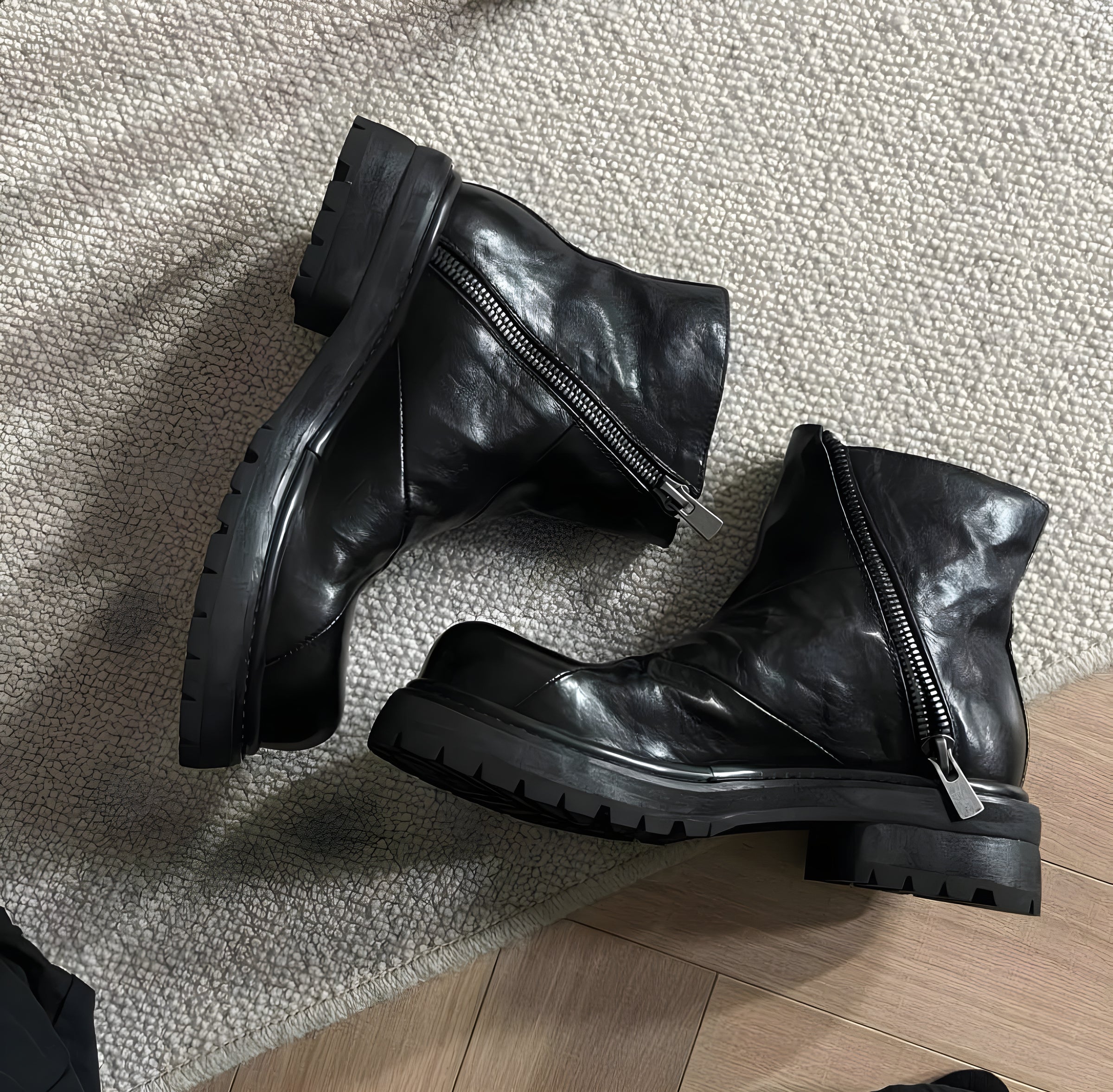 Vandric Zip Boots +5cm - 2